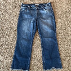 KanCan Dark Blue Flare Jeans